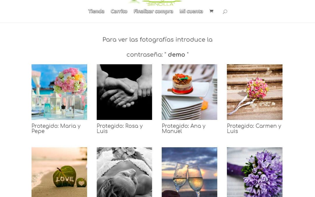 eCommerce de fotografías